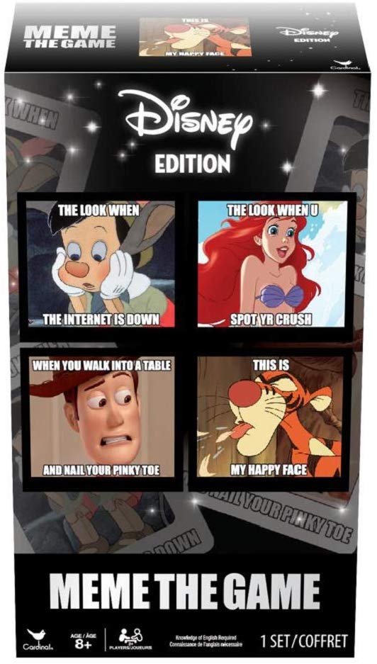 TABLETOP GAME REVIEW: Meme the Game Disney Edition – Diabolical Plots