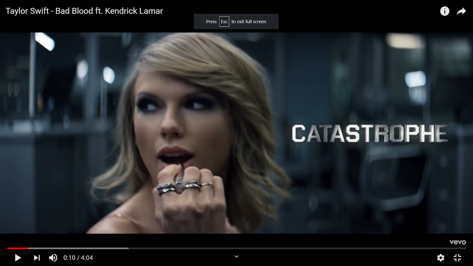 MUSIC VIDEO DRILLDOWN 3 Bad Blood By Taylor Swift Diabolical Plots